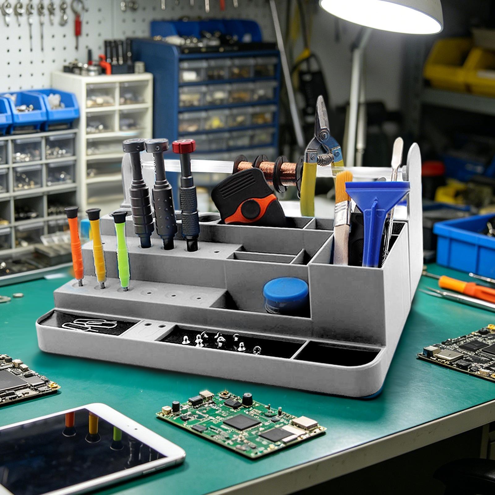 Electronics Repair Shop - Support de rangement robuste pour outils