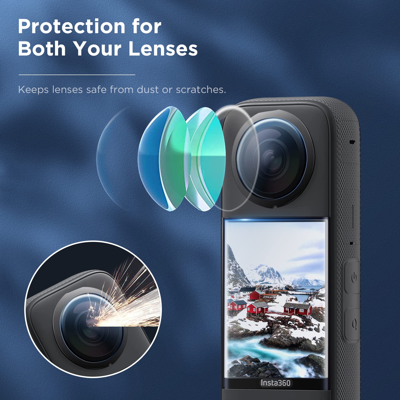 Ensemble d'accessoires pour In - Insta360 Camera X3 avis et prix