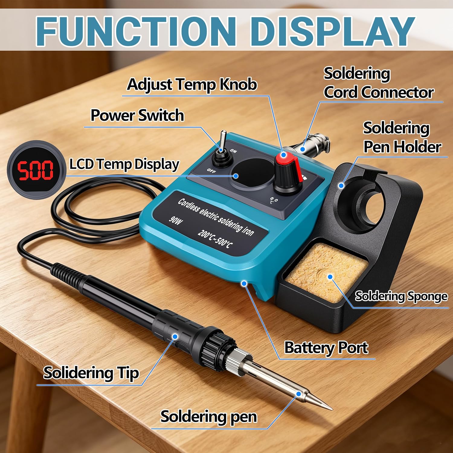 Kit de fer à souder numérique  - Electronics Repair Kit avis et prix