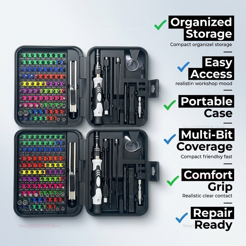 Kit de tournevis de précision  - Electronics Repair Shop avis et prix